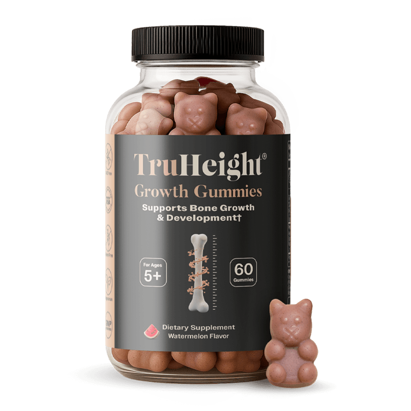 TruHeight Growth Gummies Tall Nutrition for Natural Growth Supplement for Kids & Teens