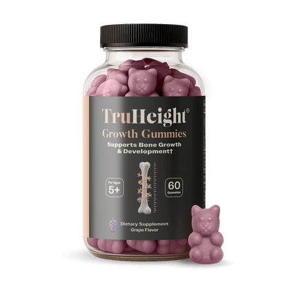 TruHeight Growth Gummies Tall Nutrition for Natural Growth Supplement for Kids & Teens