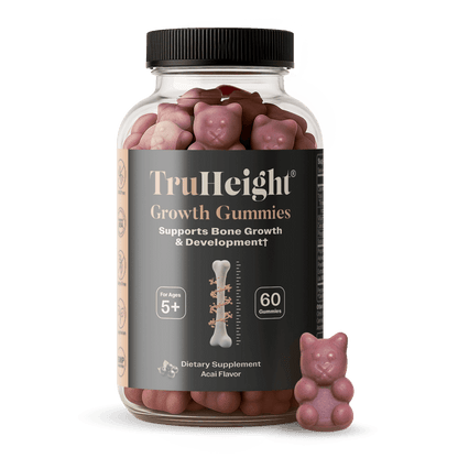 TruHeight Growth Gummies Tall Nutrition for Natural Growth Supplement for Kids & Teens