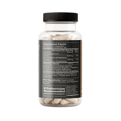 TruHeight Growth Capsules - Tall Nutrition for Natural Growth