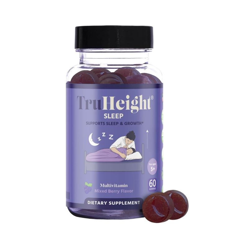 TruHeight Sleep Gummies - Kids & Teen Natural Sleep Aid for Tall & Growing Bodies