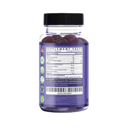 TruHeight Sleep Gummies - Kids & Teen Natural Sleep Aid for Tall & Growing Bodies