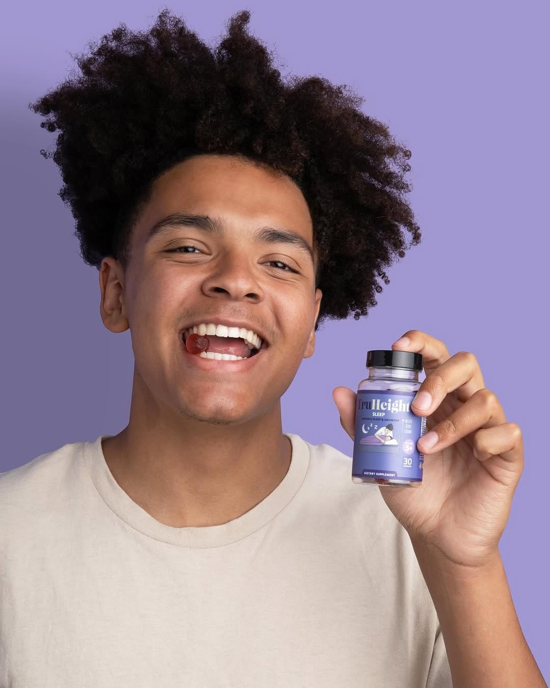 TruHeight Sleep Gummies - Kids & Teen Natural Sleep Aid for Tall & Growing Bodies