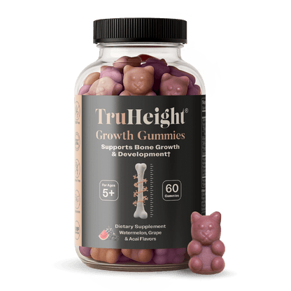 TruHeight Growth Gummies Tall Nutrition for Natural Growth Supplement for Kids & Teens